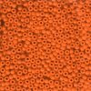 10 g 8/0 Seedbeads, Opaque Orange