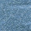 5 g 11/0 Delicas, Silverlined Ocean Blue