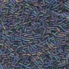 10 g Buglebeads, 3 mm, Matte Black AB