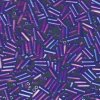 10 g Buglebeads, 6 mm, Matte Cobalt AB