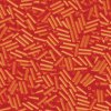 10 g Buglebeads, 6 mm, Opaque Orange