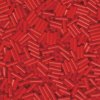 10 g Buglebeads, 6 mm, Opaque Red