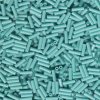 10 g Buglebeads, 6 mm, Opaque Turquoise Green