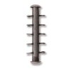 1 st tubls fr fem rader, vertikala glor, 31 mm, Antique Silve