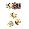 1 st Cymbal Kypris Magnetls, 10x13 mm, Gold Plated