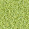 5 g 11/0 Delicas, Matte Chartreuse AB