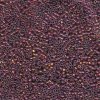 5 g 11/0 Delica, Metallic Tea Berry Gold Iris