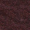 5 g 10/0 Delicas, Gold Lustered Transparant Red