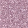 5 g 11/0 Delicas, Transparent Pale Rose Luster