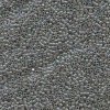 5 g 11/0 Delica, Opaque Gray AB