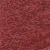 5 g 11/0 Delica, Ruby Lined AB