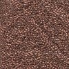 5 g 11/0 Delica, Plated Copper Matted