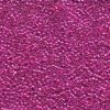 5 g 11/0 Delica, Galvanized Fuchsia