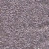 5 g 11/0 Delica, Galvanized Pale Lavender Dyed
