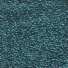 5 g 11/0 Delica, Galvanized Peacock Blue