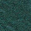 5 g 11/0 Delica, Nickel Plated Dyed Dark Green OBS! Inneh�lle