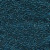 5 g 11/0 Delica, Nickel Plated Dyed Dark Teal OBS! Inneh�lle