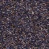 2 g 11/0 Delica, Pallad. Amethyst Gold Iris OBS! Innehller nick