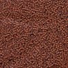 5 g 11/0 Delicas, Opaque Sienna Matted Dyed