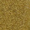 5 g 11/0 Delica, Sparkling Light Topaz Lined Crystal