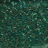 5 g 11/0 Delica Hexcut, Metallic Green Luster