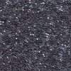 5 g 11/0 Delica Hexcut, Sparkling Charcoal Lined Luster