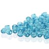 50 st Firepolished 2 mm, Aqua