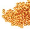 20 g 8/0 Preciosa Seedbeads, Gold Metallic
