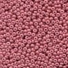 20 g 8/0 Preciosa Seedbeads, Pink Coral Opaque Solgel