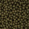 50 st runda, 4 mm, Alabaster Dark Sage