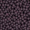 50 st runda, 4 mm, Alabaster Deep Plum