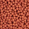 50 st runda, 4 mm, Alabaster Terracotta Blaze