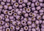  10 g 11/0 TOHO Seedbeads, PF-Frosted Galvanized Pale Lilac 