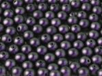  30 st runda, 6 mm, Polychrome Black Raspberry 