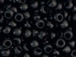  10 g 11/0 TOHO Seedbeads, Opaque Jet 