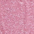 10 g 11/0 Seed Beads, Silverlined Pink 