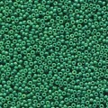  10 g 11/0 Seedbeads, Duracoat Opaque Dyed Deep Green 
