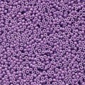  10 g 15/0 Seedbeads, Duracoat Opaque Dyed Dark Purple 