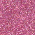  10 g 11/0 Seedbeads, Hot Pink Lined Crystal AB 