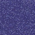  10 g 15/0 Seedbeads, Dyed Semifrosted Silverlined Violet 