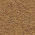  10 g 11/0 Seed Beads, Duracoat Galvanized Gold 