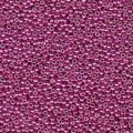  10 g 15/0 Seed Beads, Duracoat Galvanized Hot Pink 