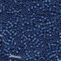  10 g 11/0 Seedbeads, Dark Sky Blue Silverlined 