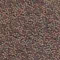  5 g 11/0 Delica, Matted Metallic Dusky Clay AB 