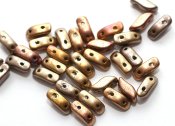 20 st stormduo, 3x7 mm, Ancient Gold
