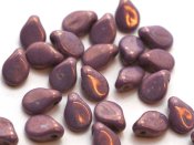 50 st pip, 5x7 mm, Alabaster Lila Vega Luster