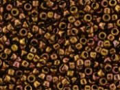 10 g 15/0 TOHO Seedbeads, Olympic Bronze