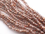 150 st runda 2 mm, Crystal Capri Gold