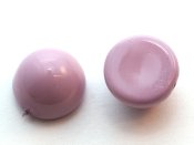 1 st Dome Bead 12 x 7 mm, Lilac