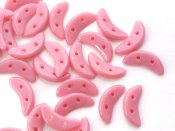 50 st Czechmates Cresent, 3x10 mm, Coral Pink